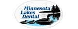 The Minnesota Lakes Dental website scrolling logo