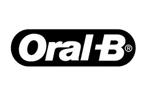 Black-and-white Oral-B logo displayed on a light background.